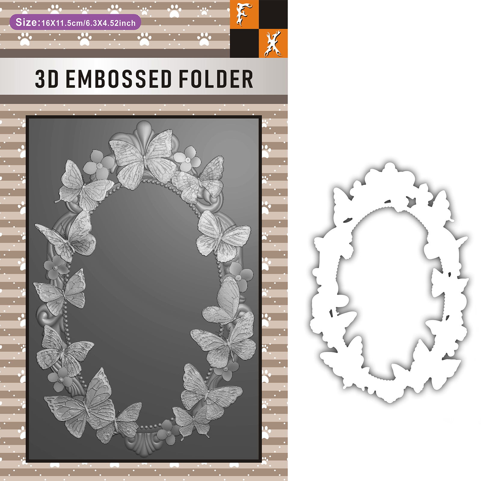 Woodworking Files - 3D Embossed File Folder & Die-Cut