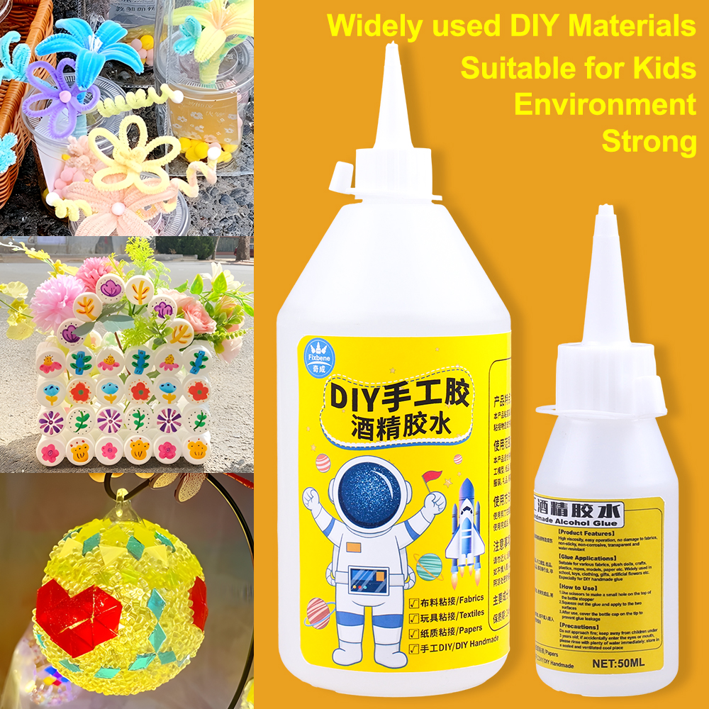 Woodworking Quick Glue - Transparent Glue Alcohol Adhesive Vinyl Quick