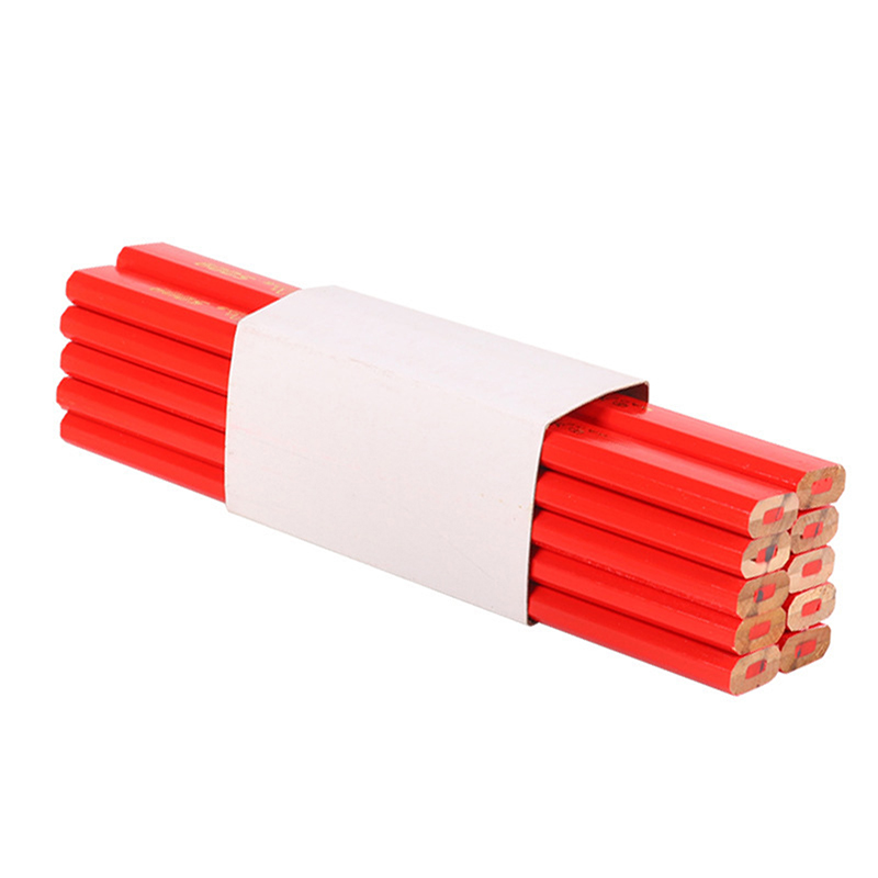 Woodworking Classes - 12PCS Elliptical Woodworking Pencils With Scale