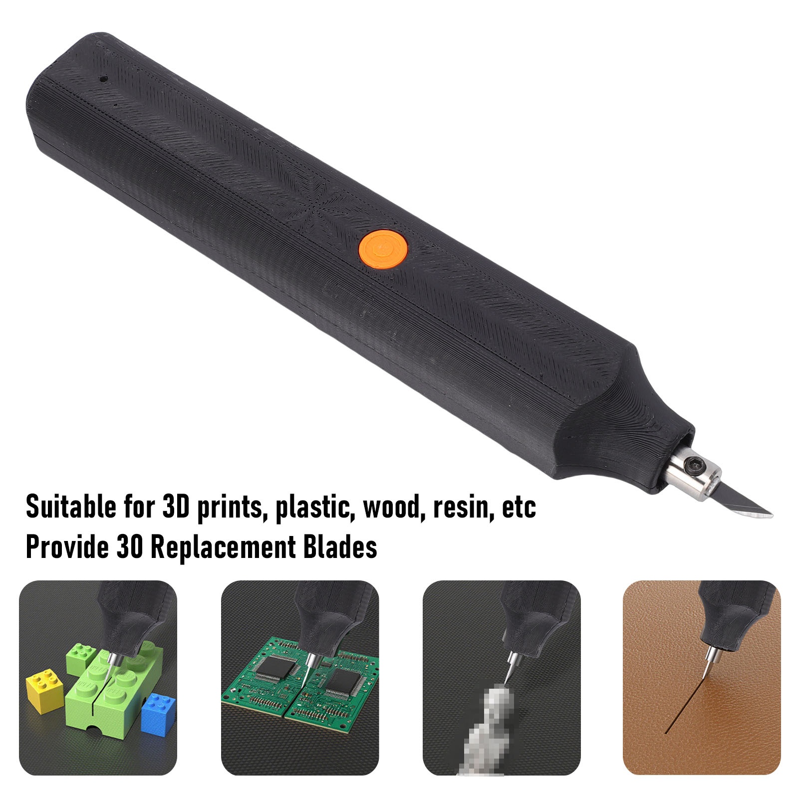 Woodworking Jobs - 40kHz Ultrasonic Cutter with 30 Replacement