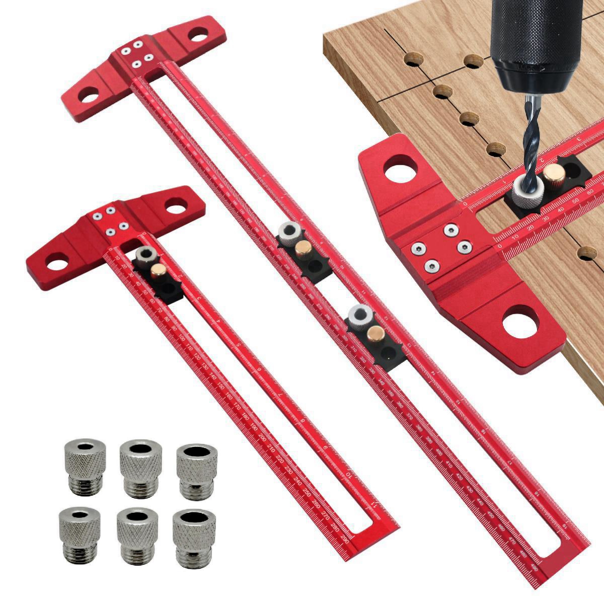 Woodworking Classes - Woodworking 2 in 1 Drilling Positioning