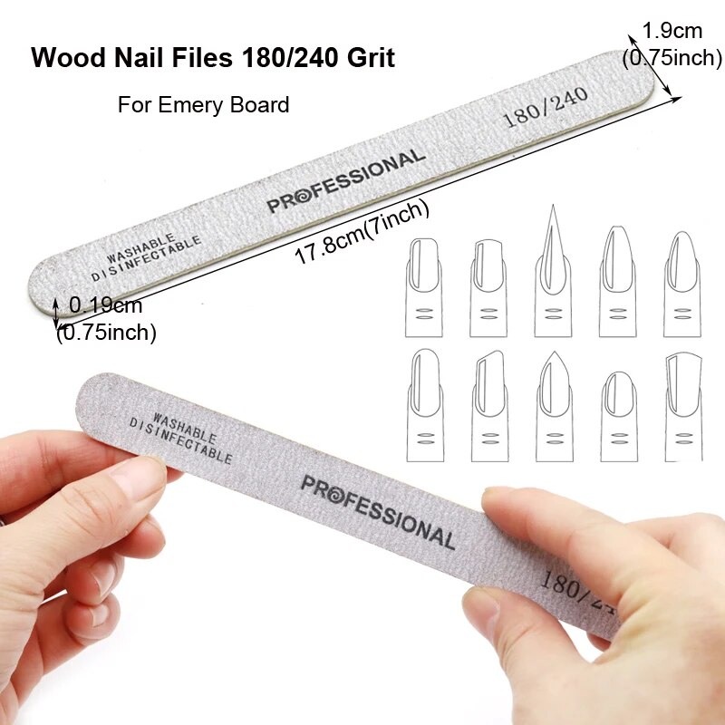 100Pcs Wooden Nail File Profes – Woodworking Files recenzja i cena