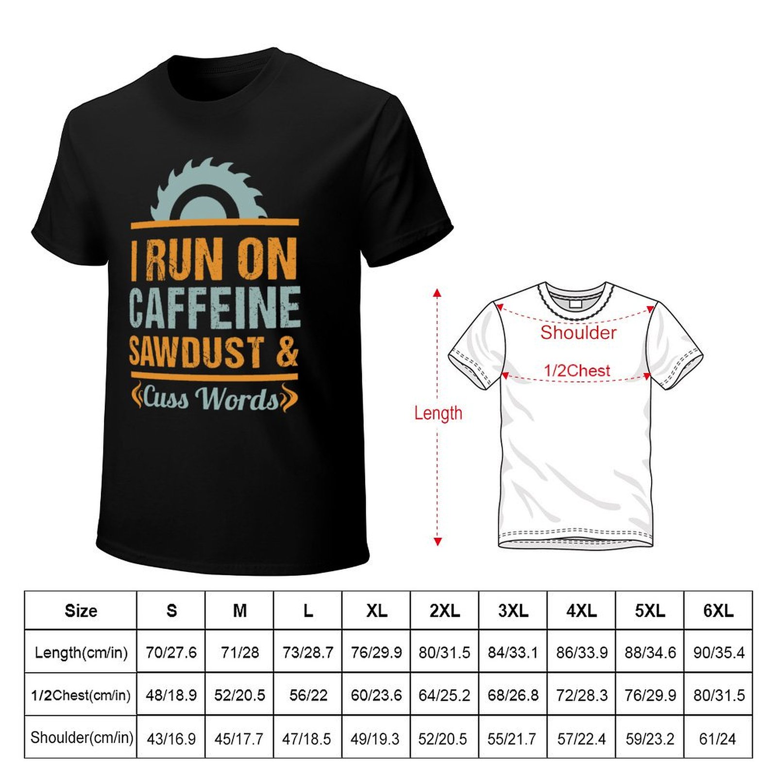 I Run on Caffiene Sawdust and  – Woodworking Gifts For Men recenzja i cena