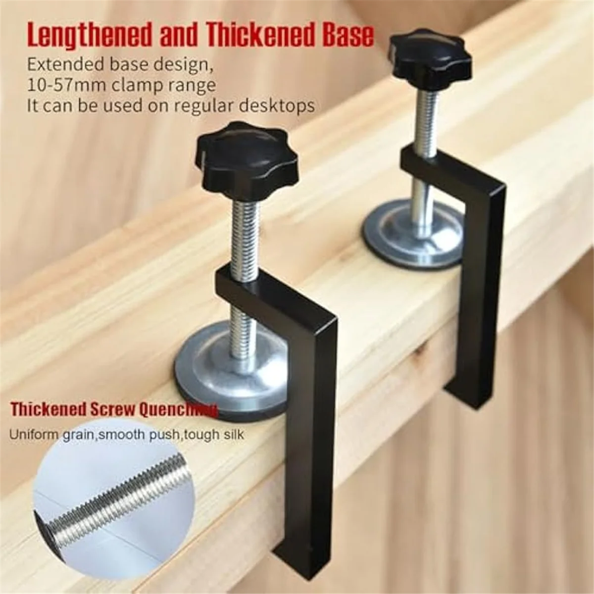 A06K 4pc G Clamps for Woodwork – Woodworking Cutting Tools recenzja i cena