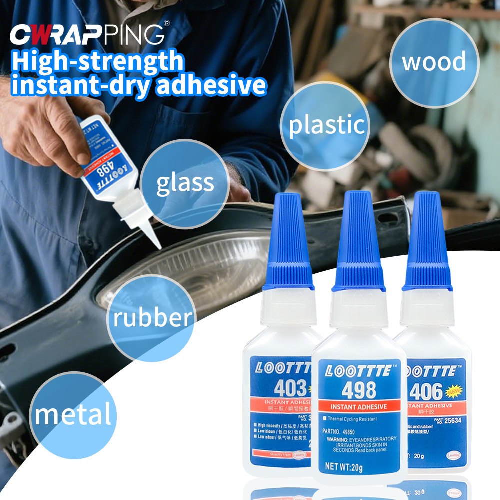 20ml Loottte Rubber Metal Wood – Woodworking Quick Glue recenzja i cena