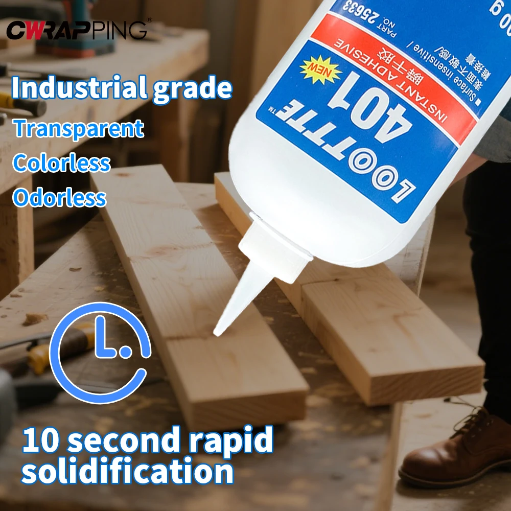 20ml Loottte Rubber Metal Wood – Woodworking Quick Glue recenzja i cena