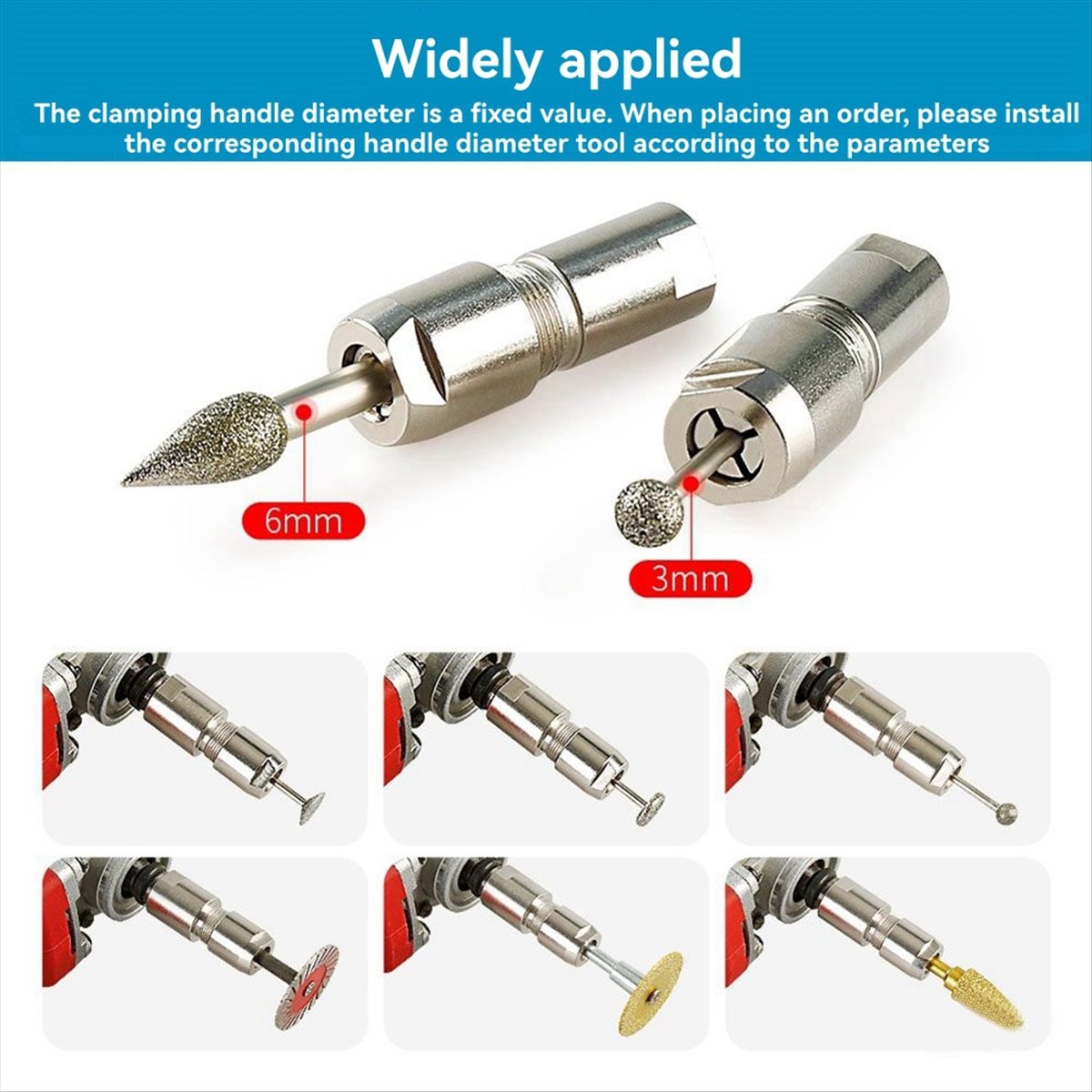 T28C! 3mm & 6mm Angle Grinder  – Woodworking Lathe Chuck recenzja i cena