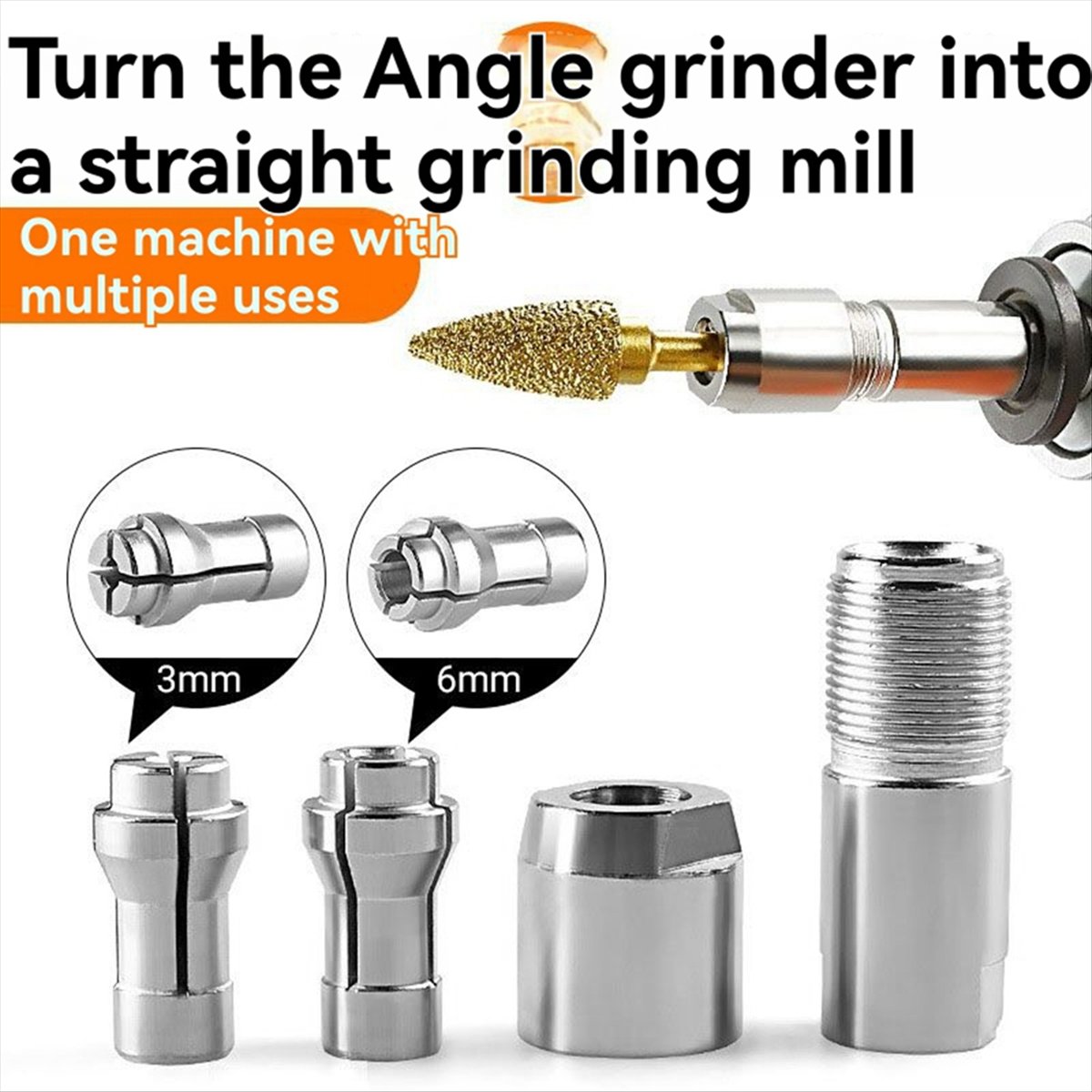 T28C! 3mm & 6mm Angle Grinder  – Woodworking Lathe Chuck recenzja i cena