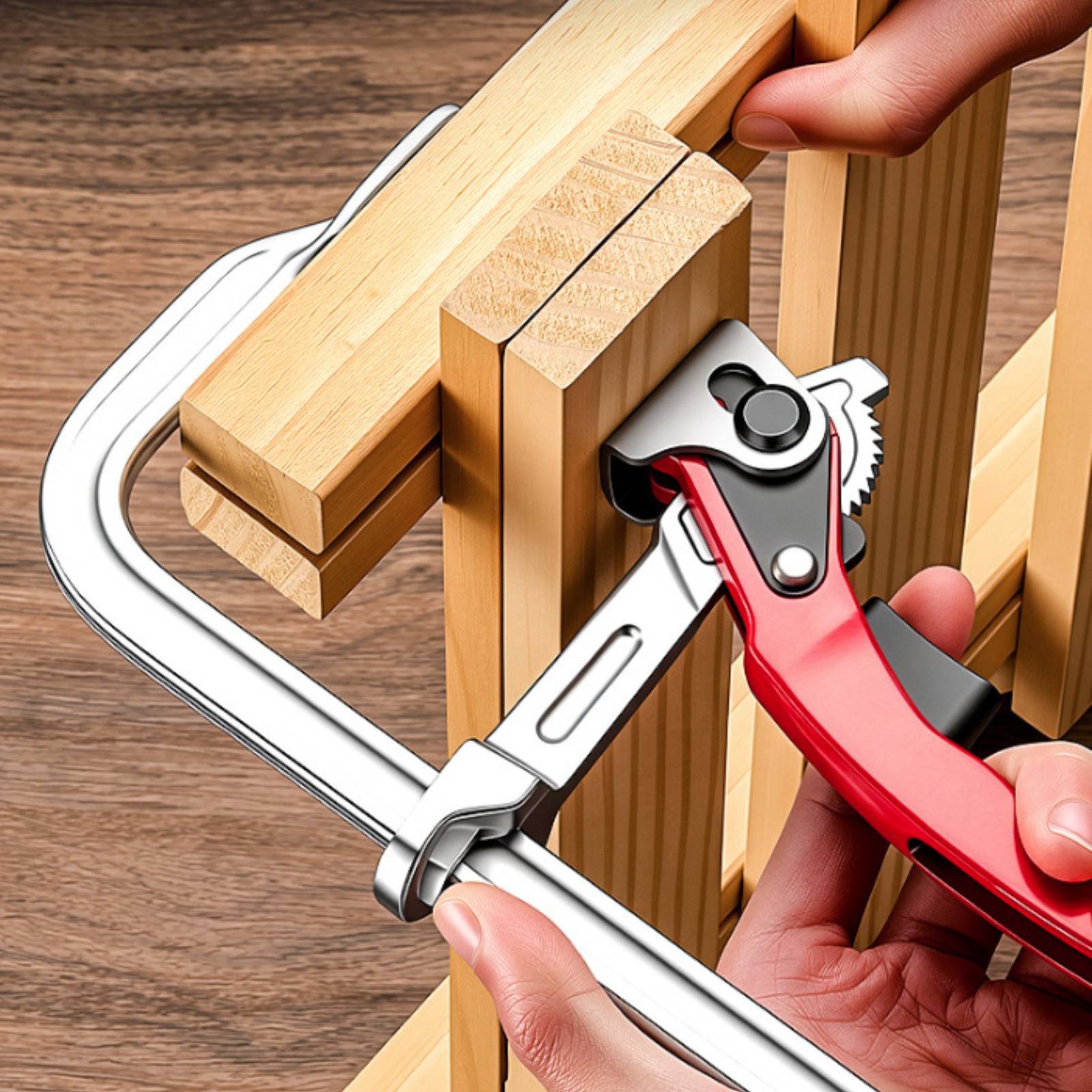 2 Pieces Ratchet F Clamp Indus – Woodworking Workshop Design recenzja i cena