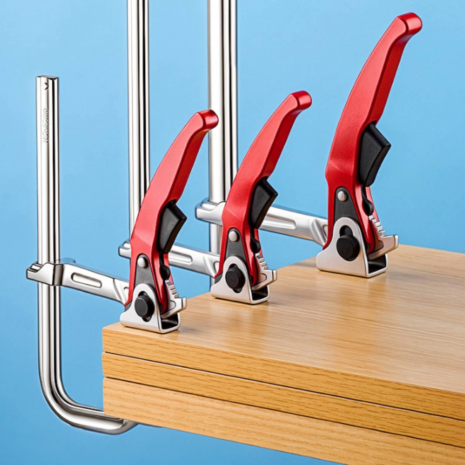 2 Pieces Ratchet F Clamp Indus – Woodworking Workshop Design recenzja i cena