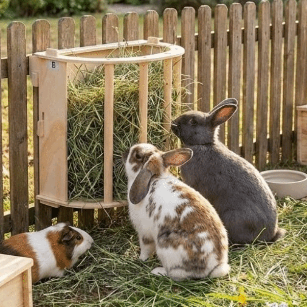 Practical Wooden Bunny Hay Fee – Woodworking Rabbet recenzja i cena