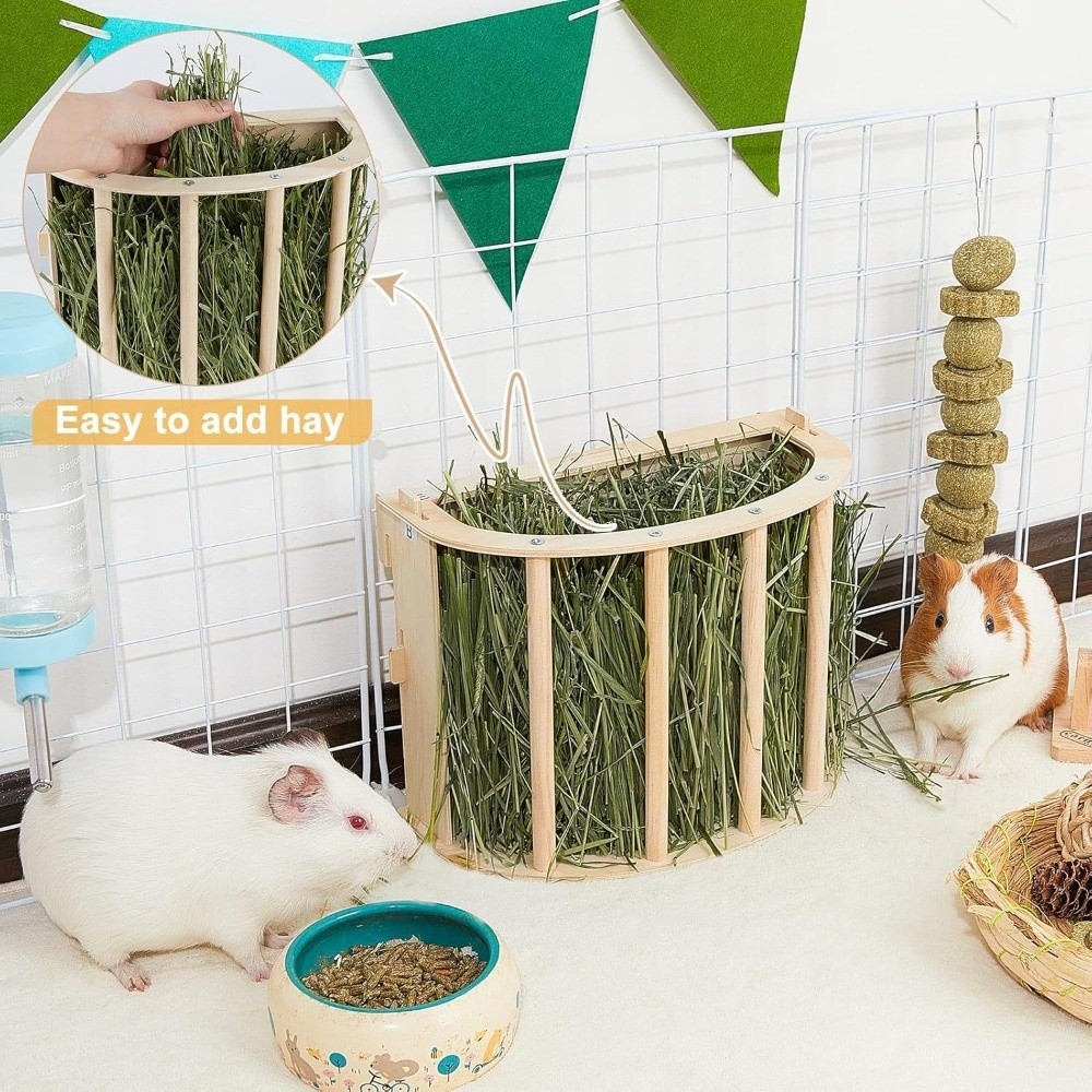Practical Wooden Bunny Hay Fee – Woodworking Rabbet recenzja i cena