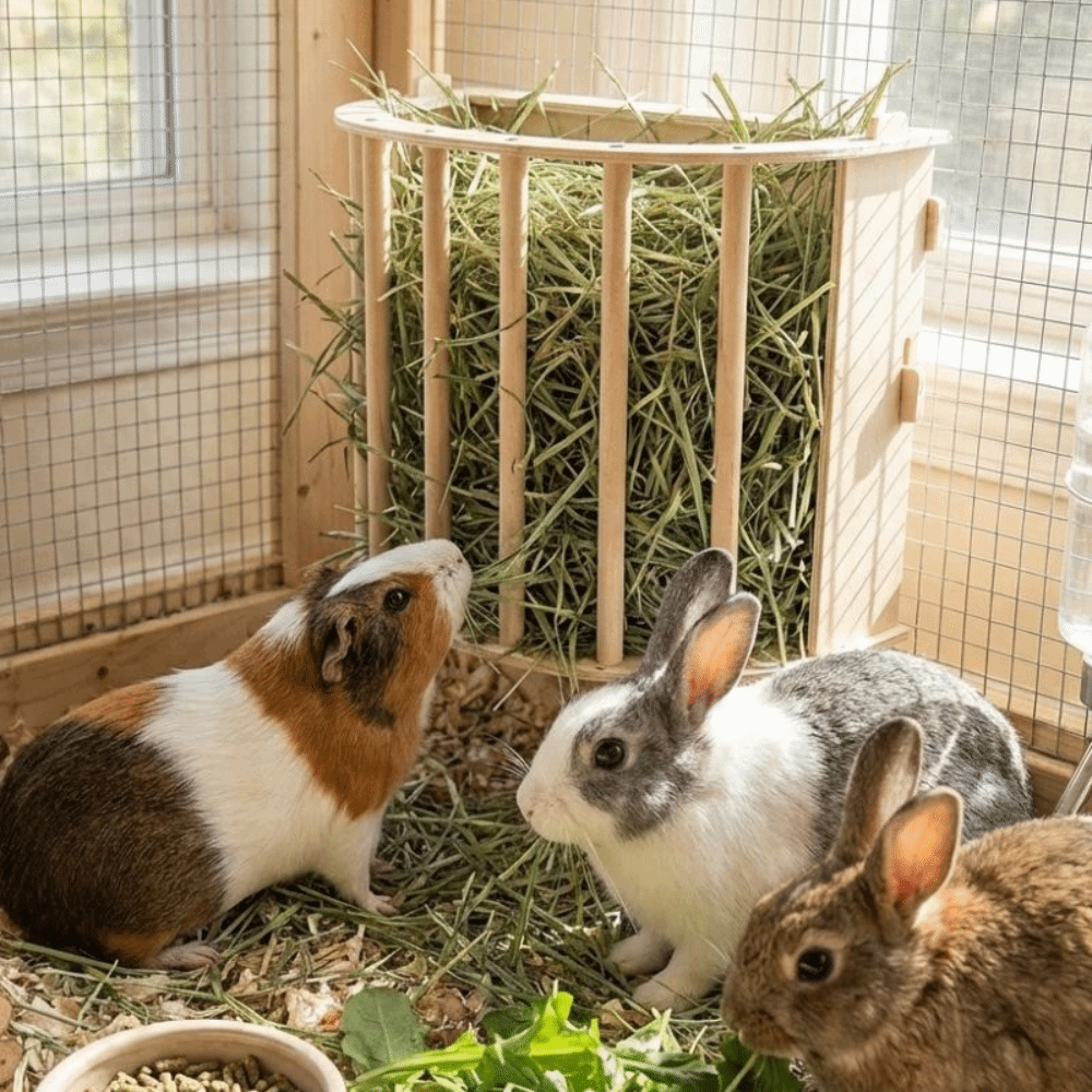 Practical Wooden Bunny Hay Fee – Woodworking Rabbet recenzja i cena