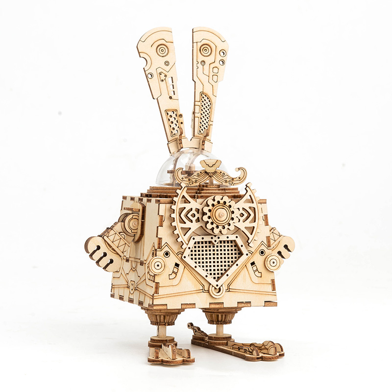 DIY Mechanical Wooden Model Ki – Woodworking Rabbet recenzja i cena