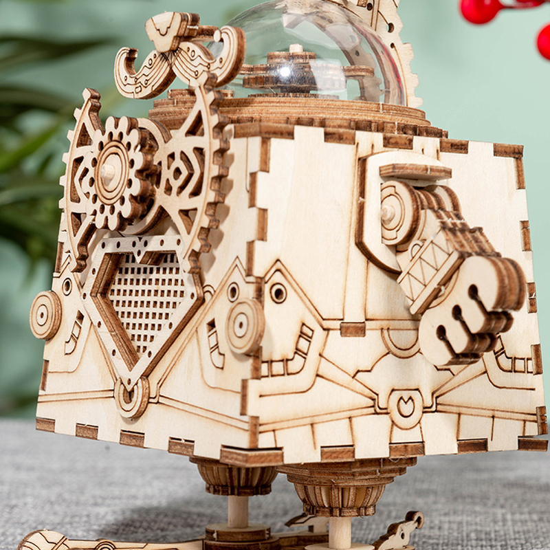 DIY Mechanical Wooden Model Ki – Woodworking Rabbet recenzja i cena