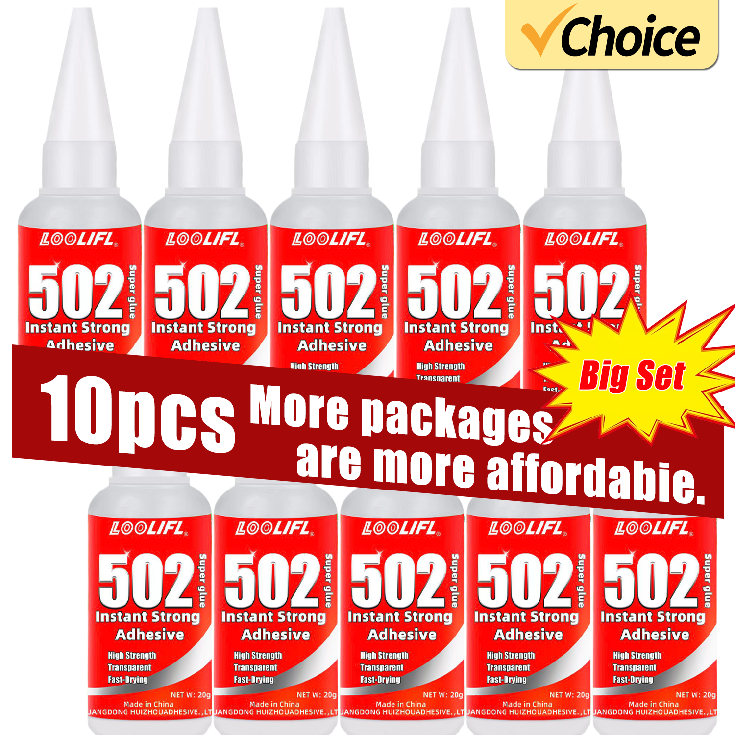 5-10pcs 502 Super Glue Instant – Woodworking Quick Glue recenzja i cena