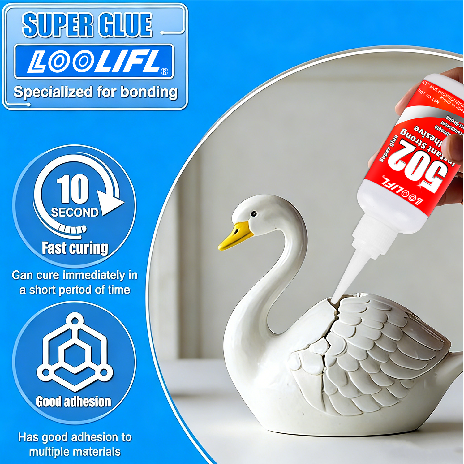 5-10pcs 502 Super Glue Instant – Woodworking Quick Glue recenzja i cena