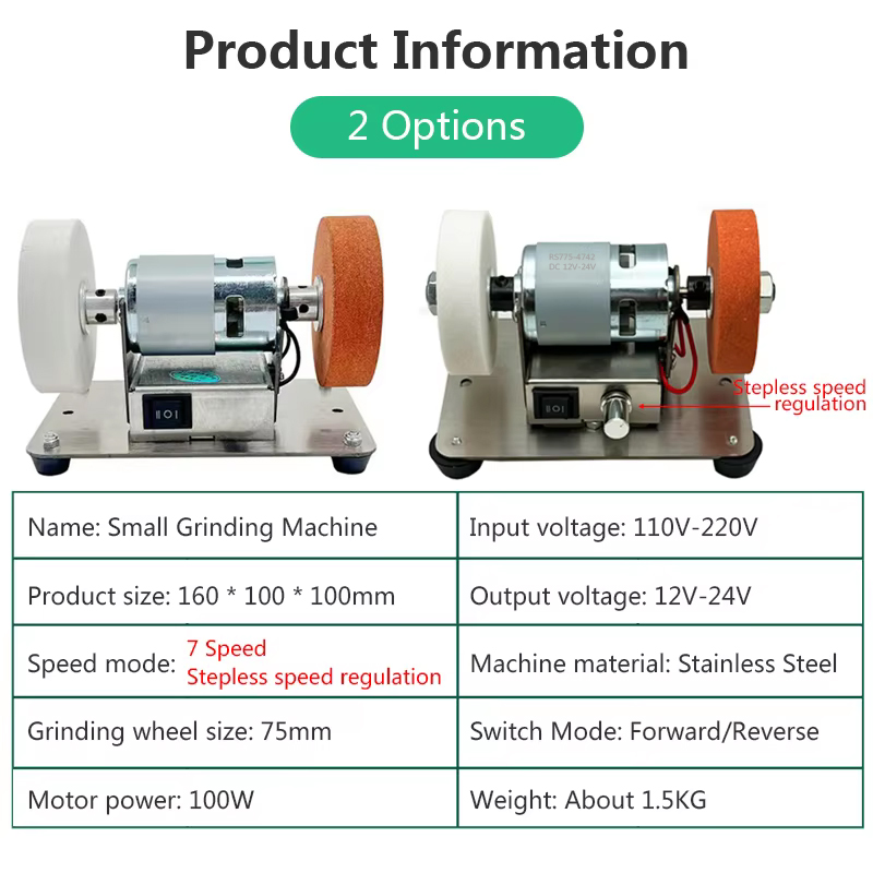 110V-220V Mini Grinding Machin – Woodworking Work Table recenzja i cena
