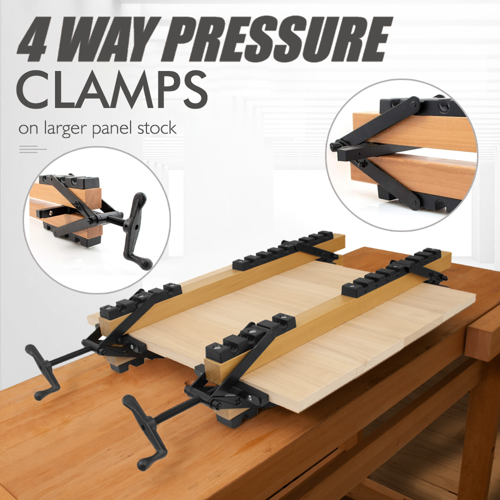 4 Way Pressure Clamps Set Cust – Woodworking Classes recenzja i cena