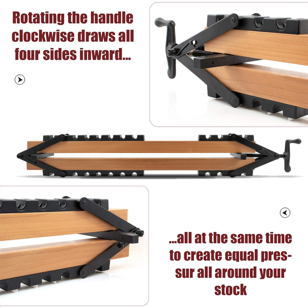4 Way Pressure Clamps Set Cust – Woodworking Classes recenzja i cena