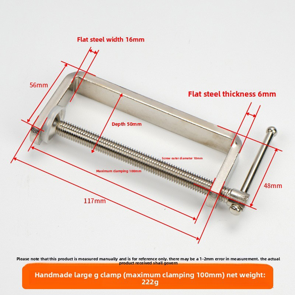 Heavy-Duty G-Clamp Made from F – Woodworking Workshop Design recenzja i cena