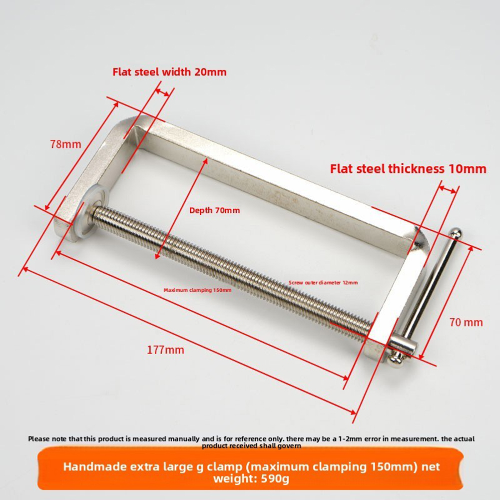 Heavy-Duty G-Clamp Made from F – Woodworking Workshop Design recenzja i cena