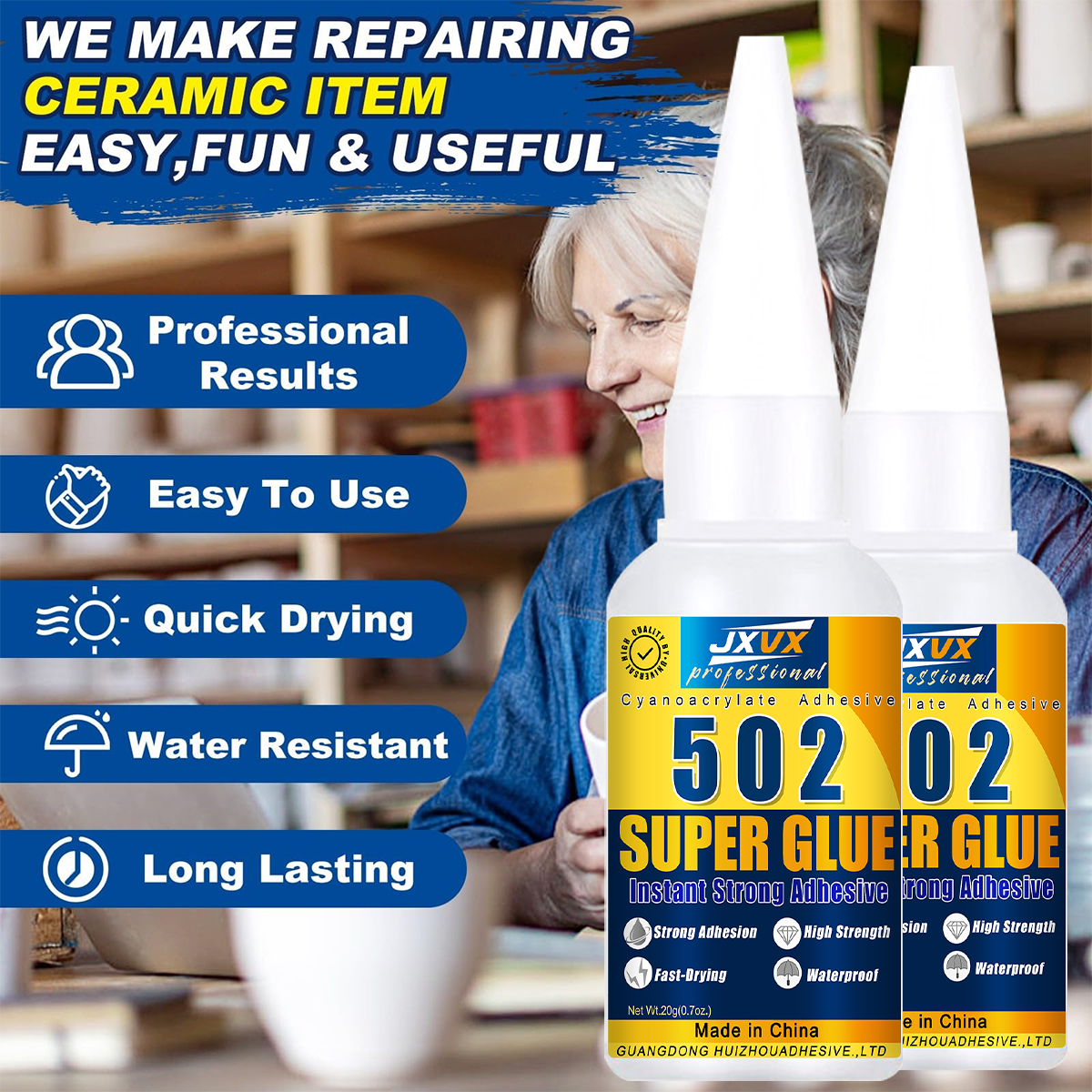 502 Super Glue 10.7oz, Clear I – Woodworking Quick Glue recenzja i cena