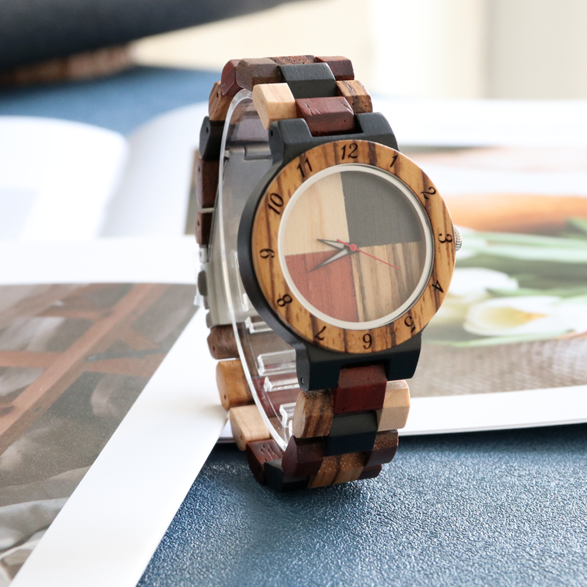 Women's Wooden Quartz Wristwat – Woodworking Women recenzja i cena