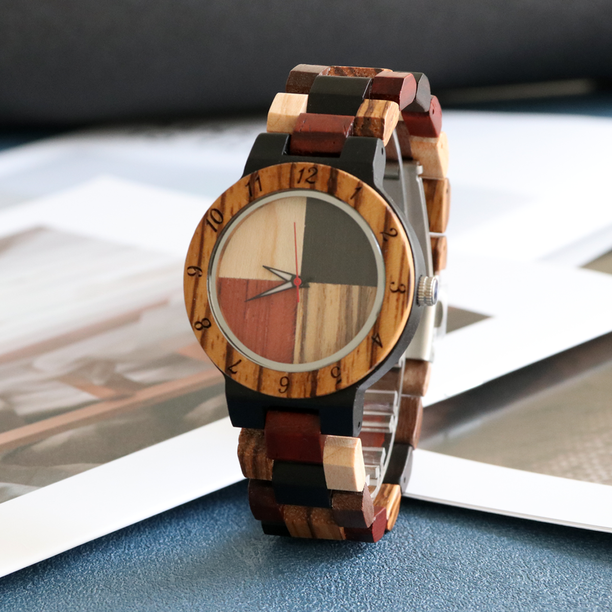 Women's Wooden Quartz Wristwat – Woodworking Women recenzja i cena