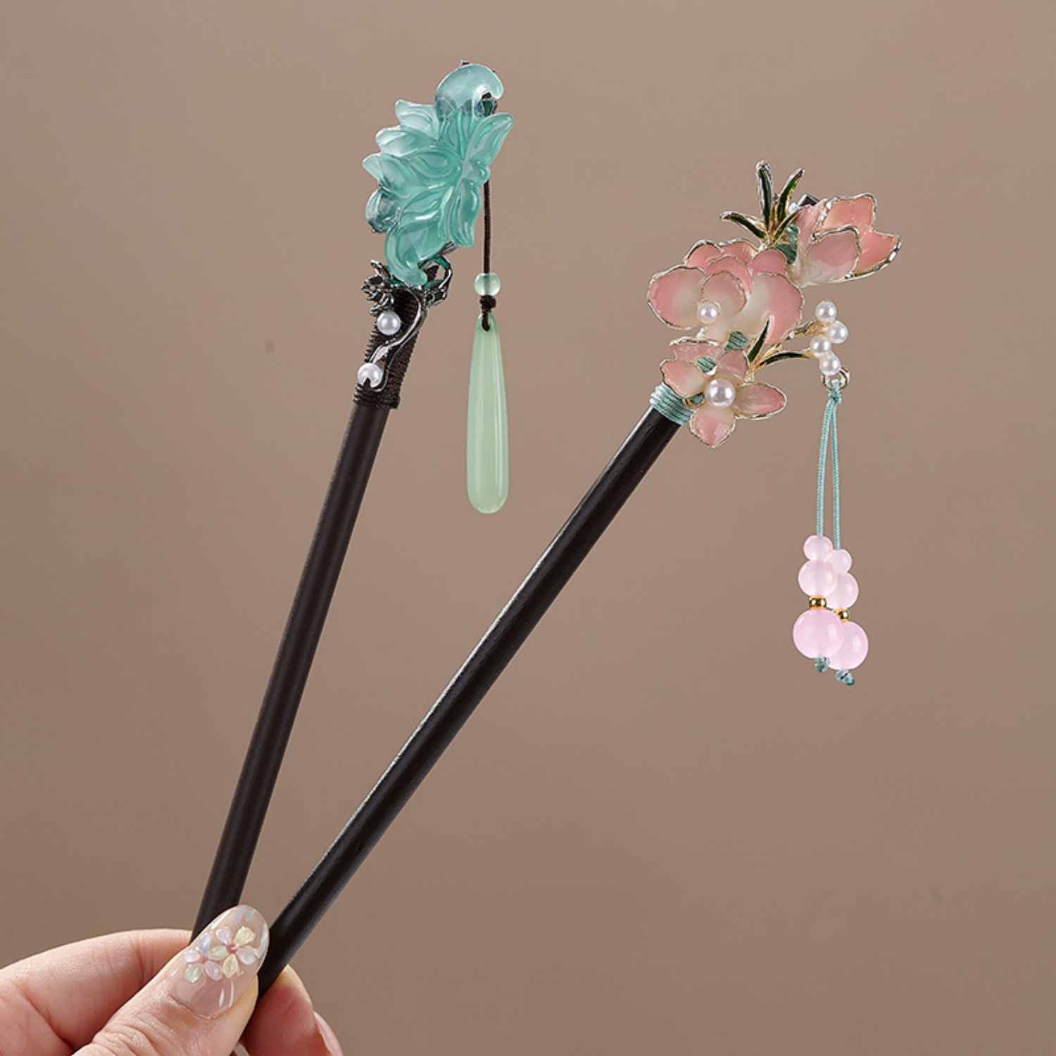 Vintage Flower Hairpin For Wom – Woodworking Women recenzja i cena