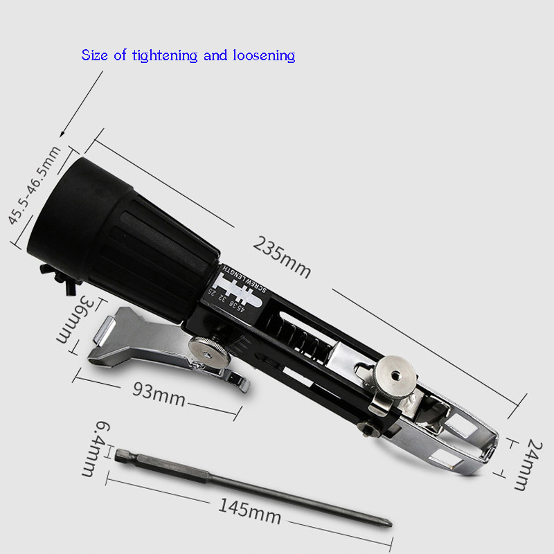 Auto Chain Screw Nail Gun Adap – Woodworking Nail Gun recenzja i cena