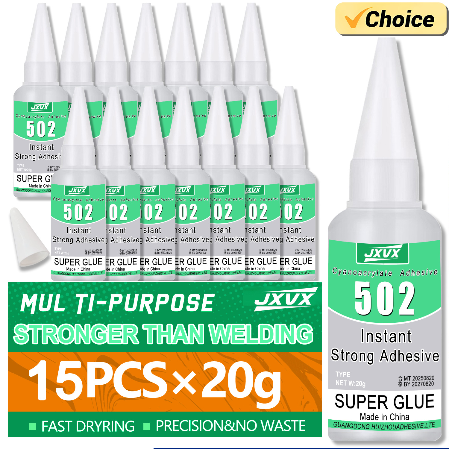 15pcs 502 Super Glue Instant Q – Woodworking Quick Glue recenzja i cena