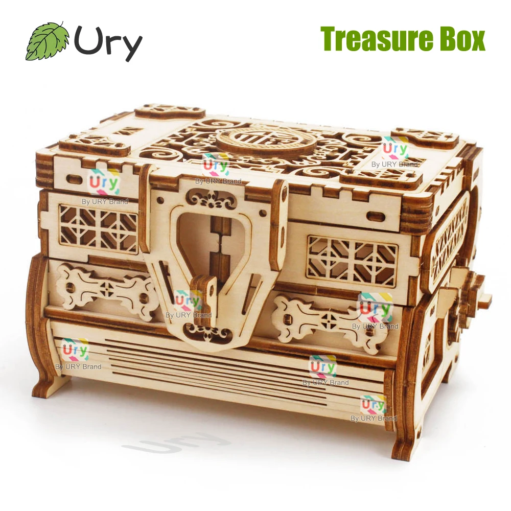 URY 3D Wooden Puzzle Mini Anti – Woodworking Women recenzja i cena
