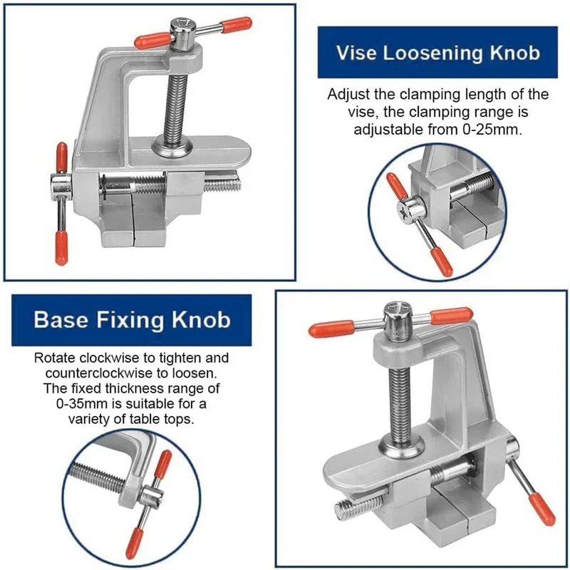 Mini Bench Vise Muliti-Funcati – Woodworking Quote recenzja i cena