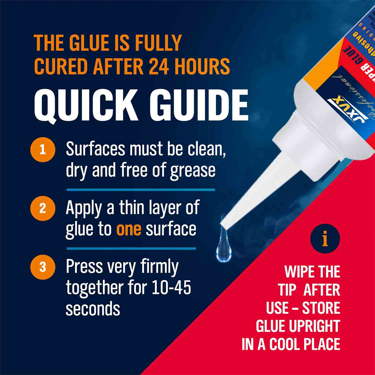 JXVX 1-5 PCs Super glue 502 Hi – Woodworking Quick Glue recenzja i cena