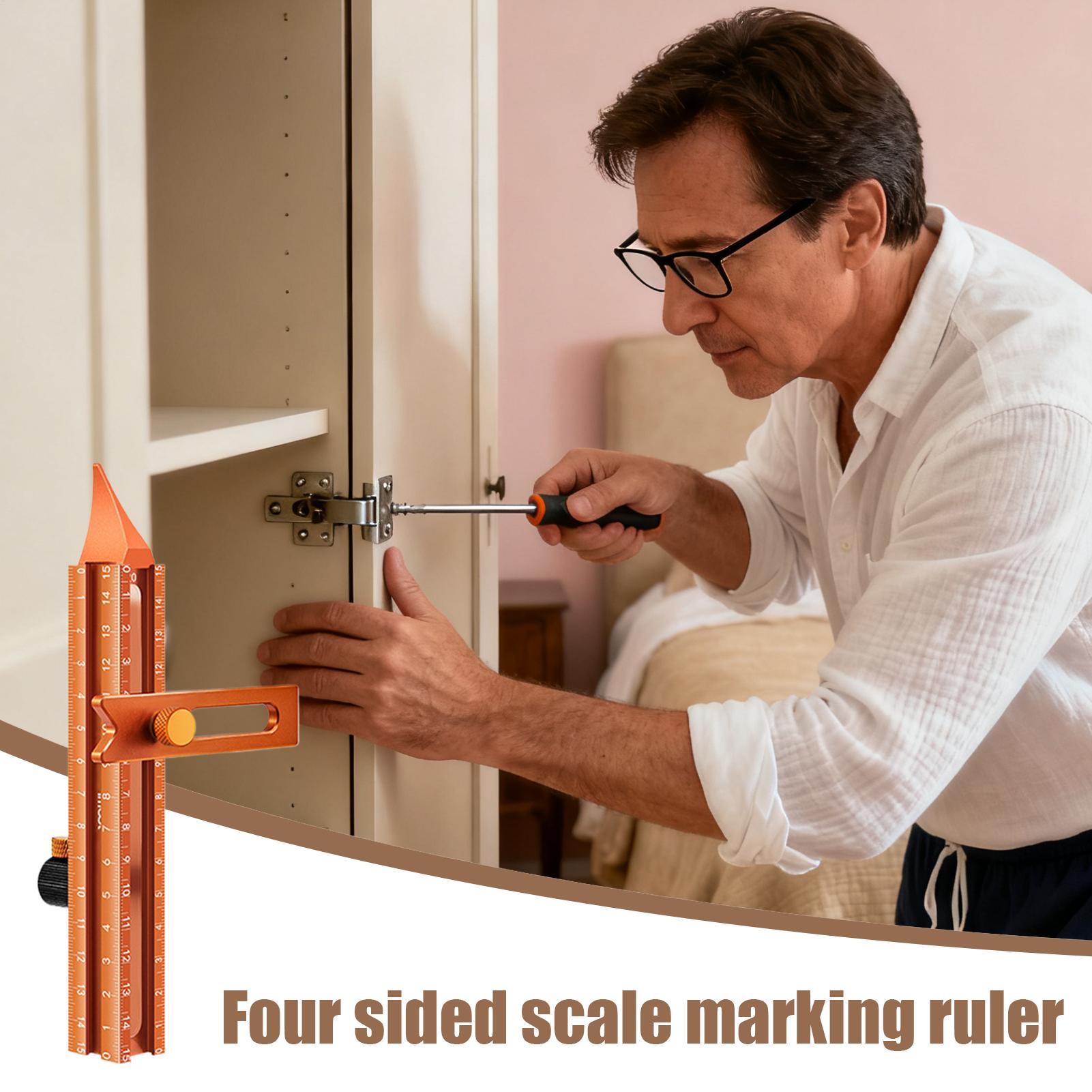Woodworking Ruler Magnetic Bas – Woodworking Cutting Tools recenzja i cena
