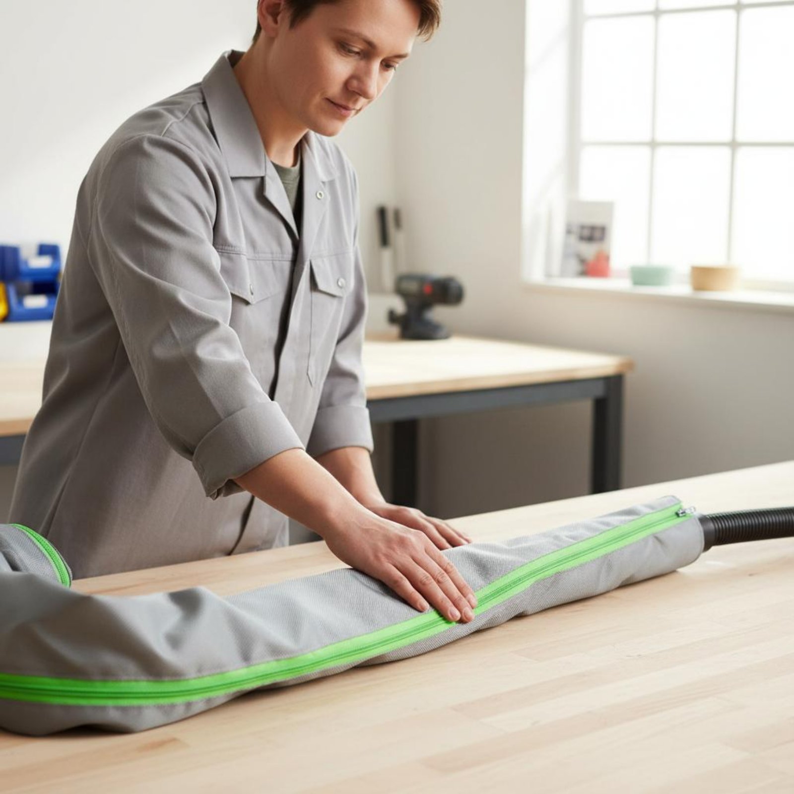 Particle Extractor Hose Sleeve – Woodworking Workshop Design recenzja i cena