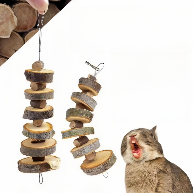 1 pc Random Style Pet Chew Toy – Woodworking Rabbet recenzja i cena