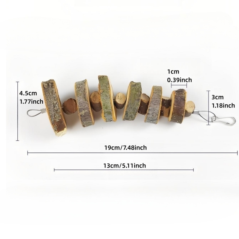 1 pc Random Style Pet Chew Toy – Woodworking Rabbet recenzja i cena