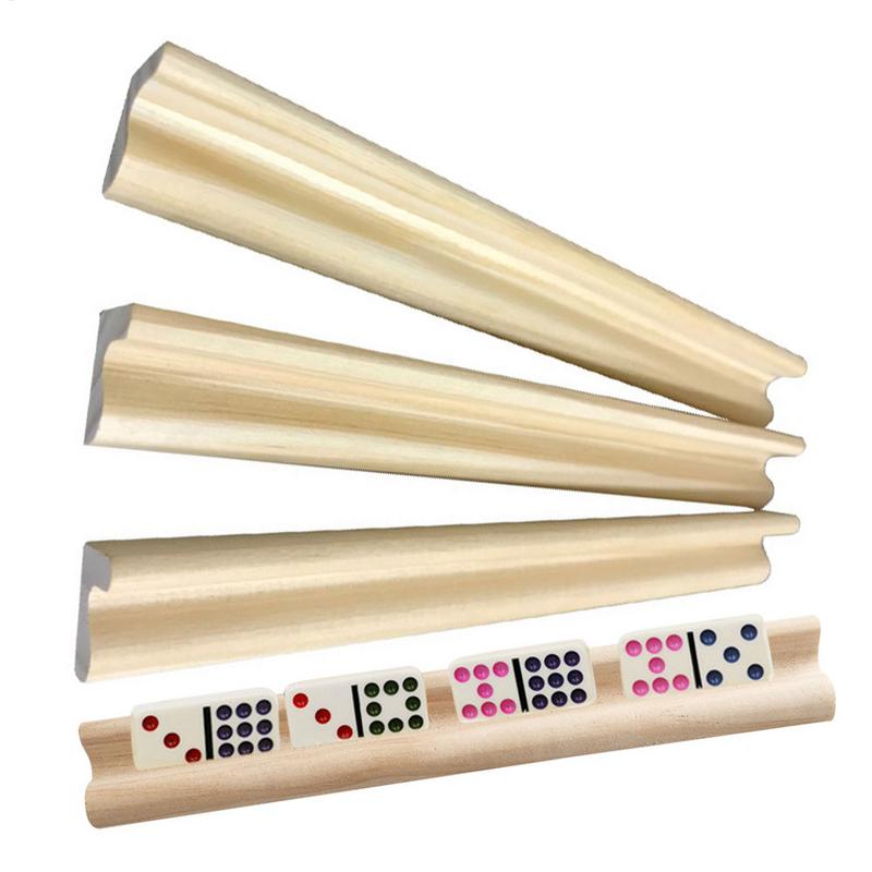 4Pcs Wooden Dominoes Trays Rac – Woodworking Domino recenzja i cena