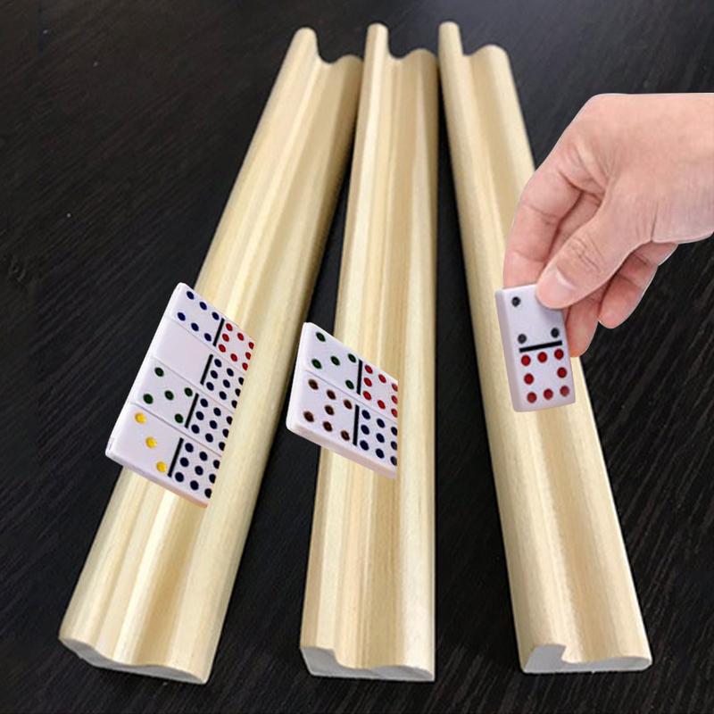 4Pcs Wooden Dominoes Trays Rac – Woodworking Domino recenzja i cena
