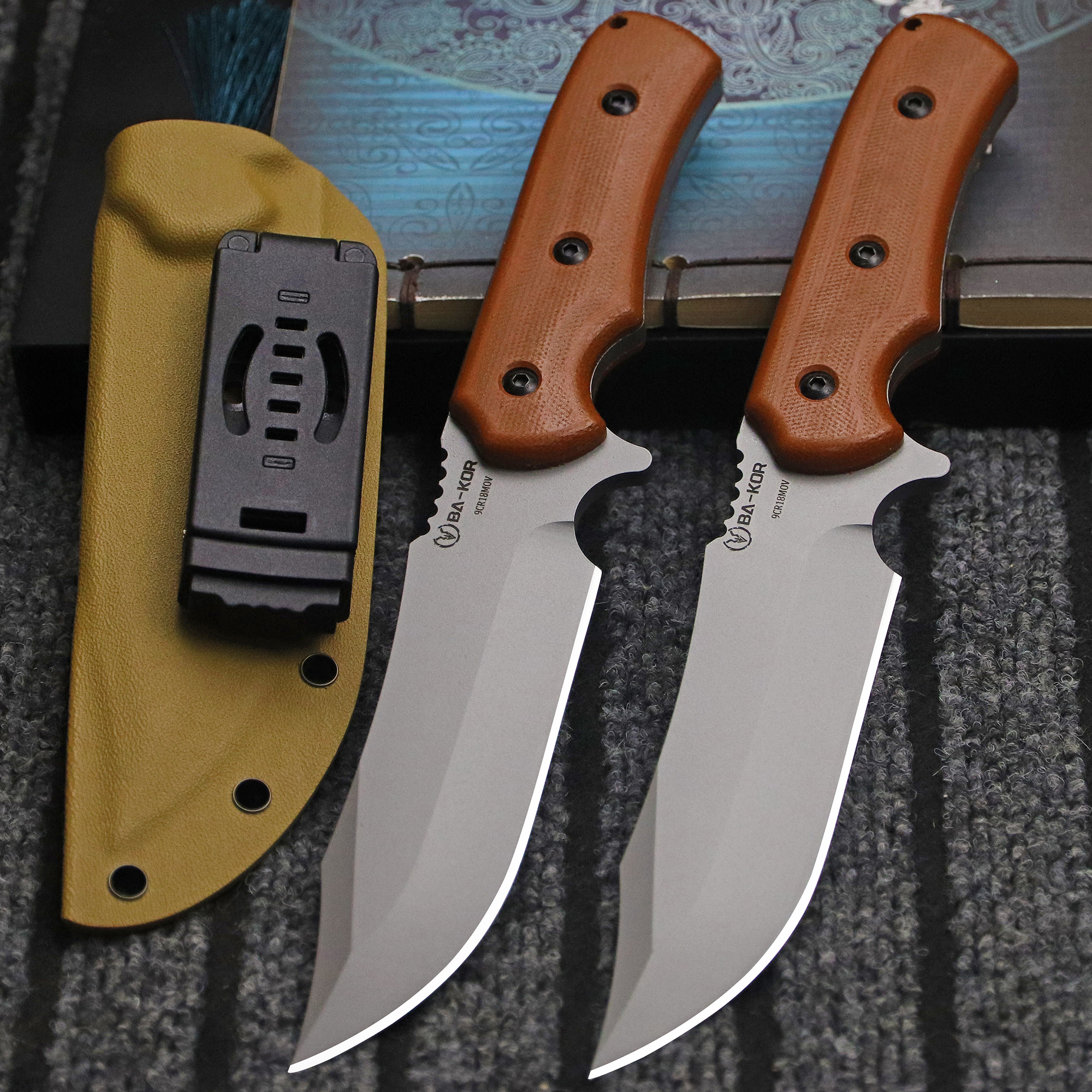 BA-KOR USA 9CR18MOV steel full – Woodworking Usa recenzja i cena