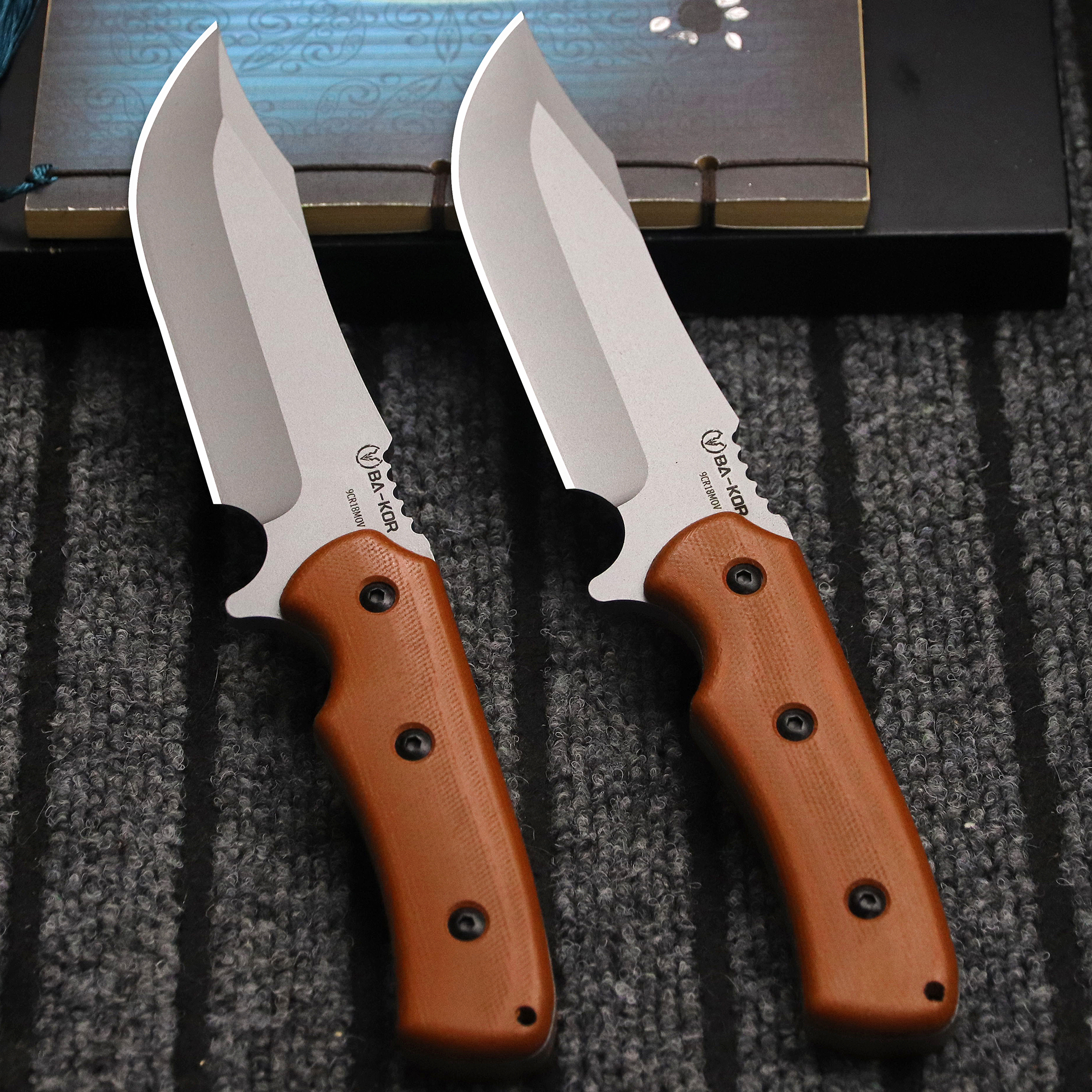 BA-KOR USA 9CR18MOV steel full – Woodworking Usa recenzja i cena