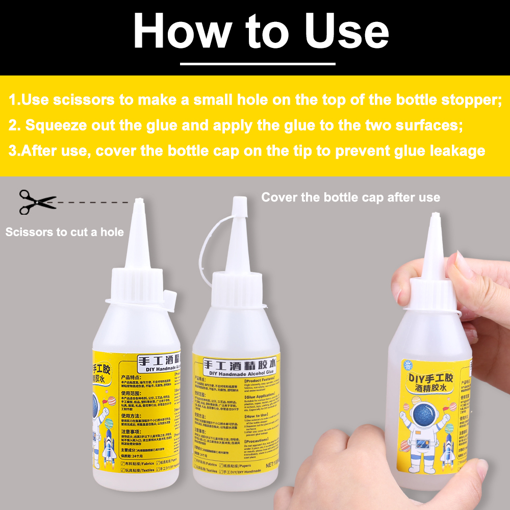 Transparent Glue Alcohol Adhes – Woodworking Quick Glue recenzja i cena