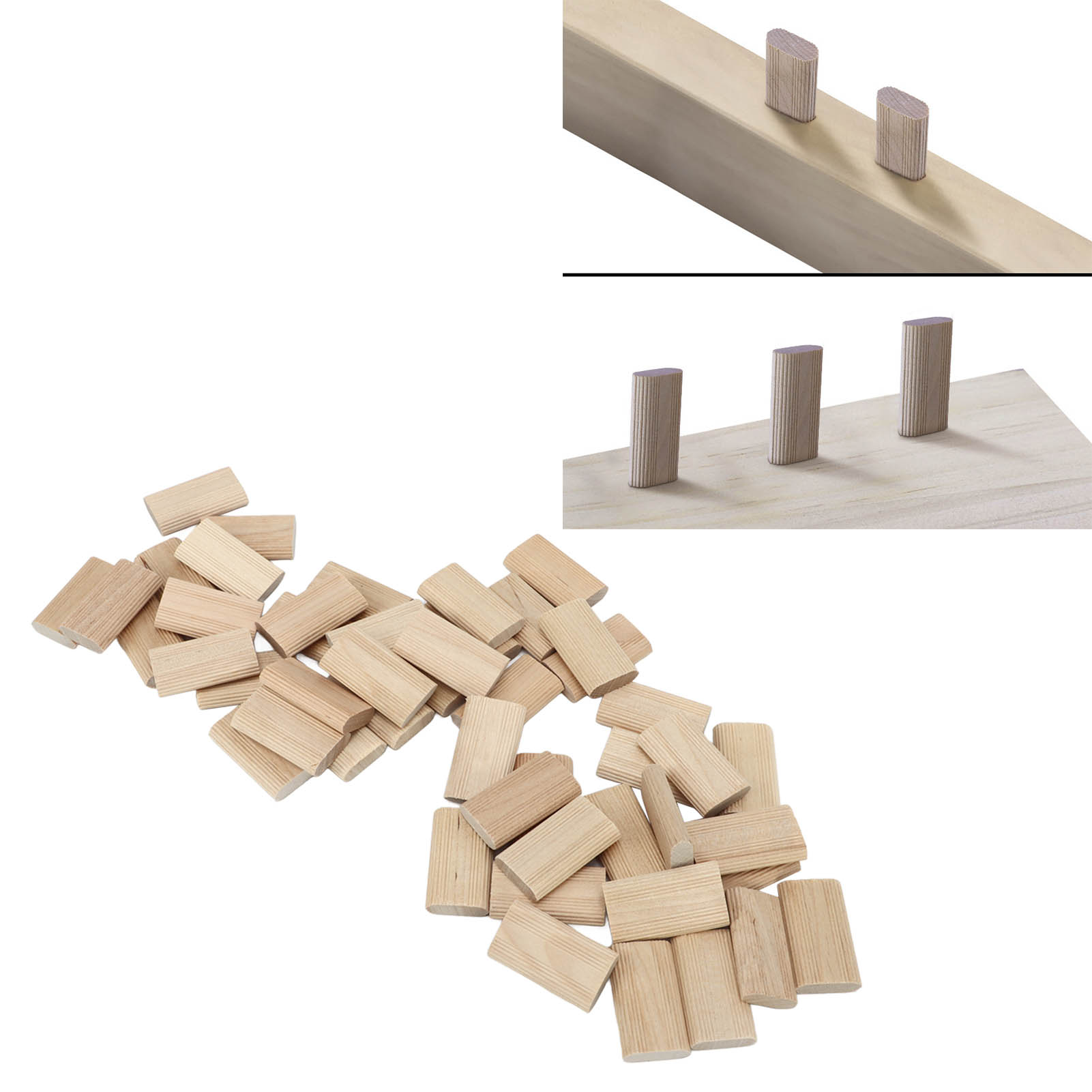 50pcs Domino Tenon Beech Wood  – Woodworking Domino recenzja i cena