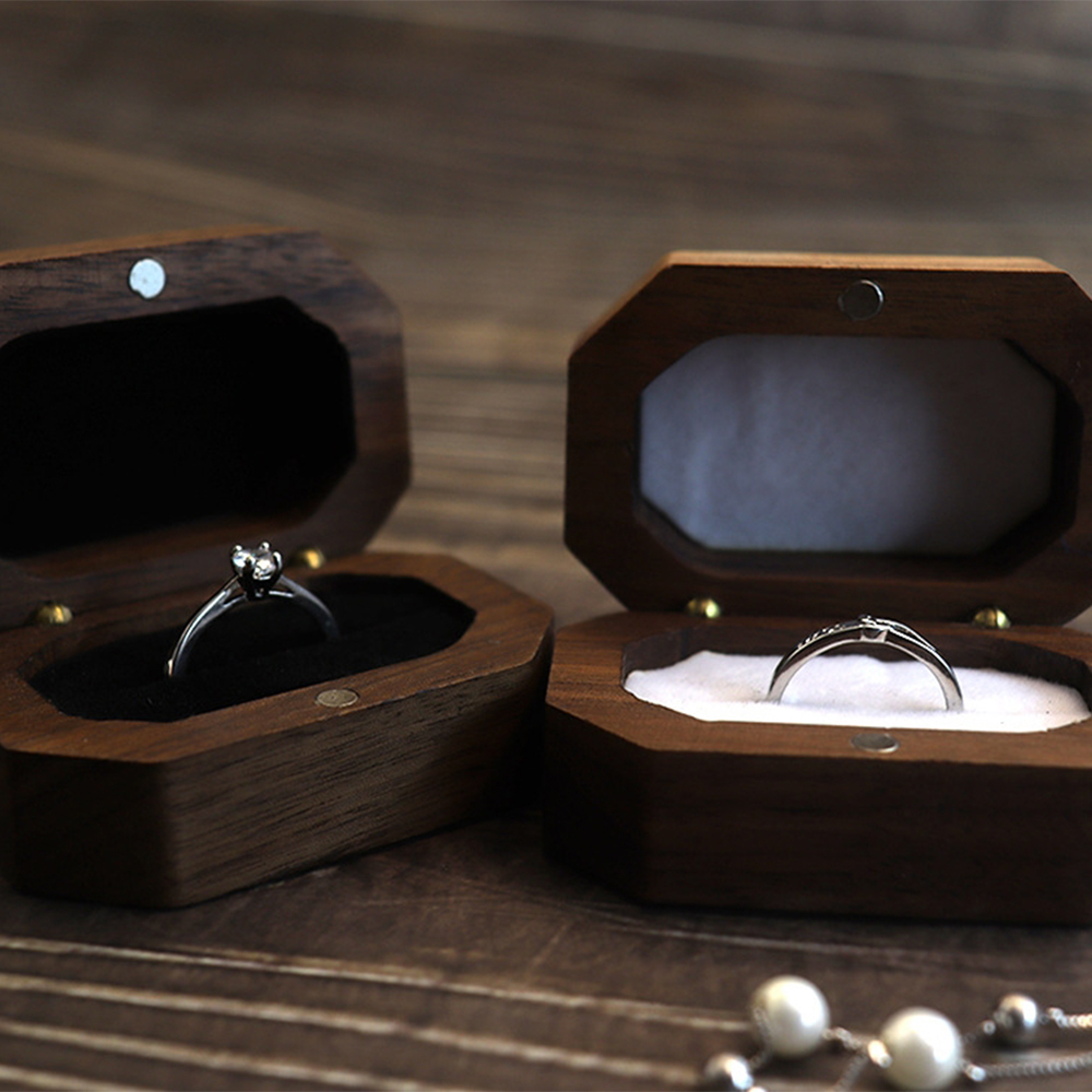 Rectangle Proposal Ring Wooden – Woodworking Women recenzja i cena