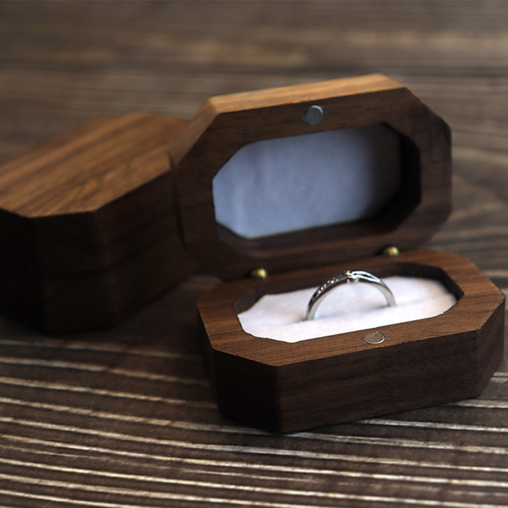Rectangle Proposal Ring Wooden – Woodworking Women recenzja i cena