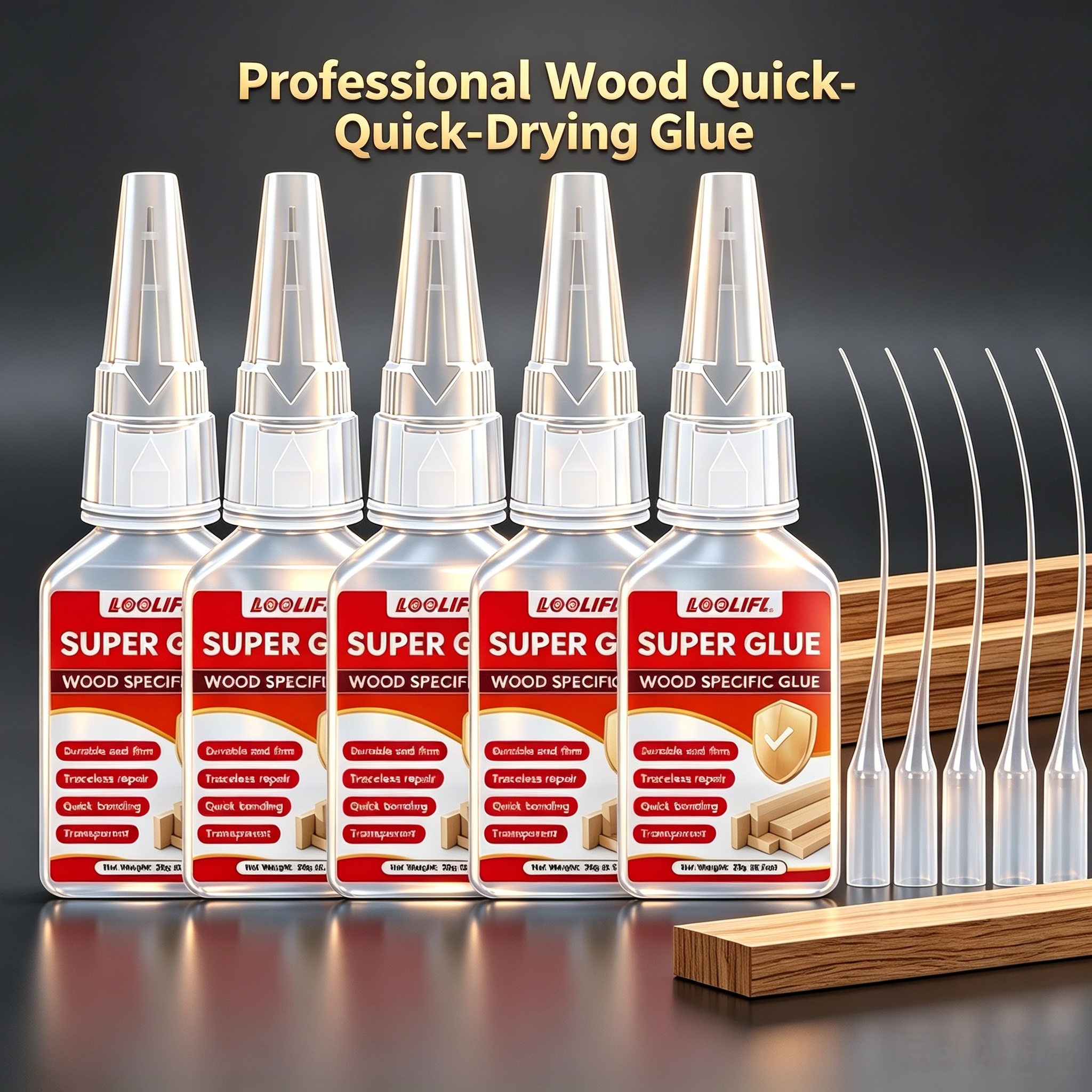 5 tubes of quick-drying wood g – Woodworking Quick Glue recenzja i cena