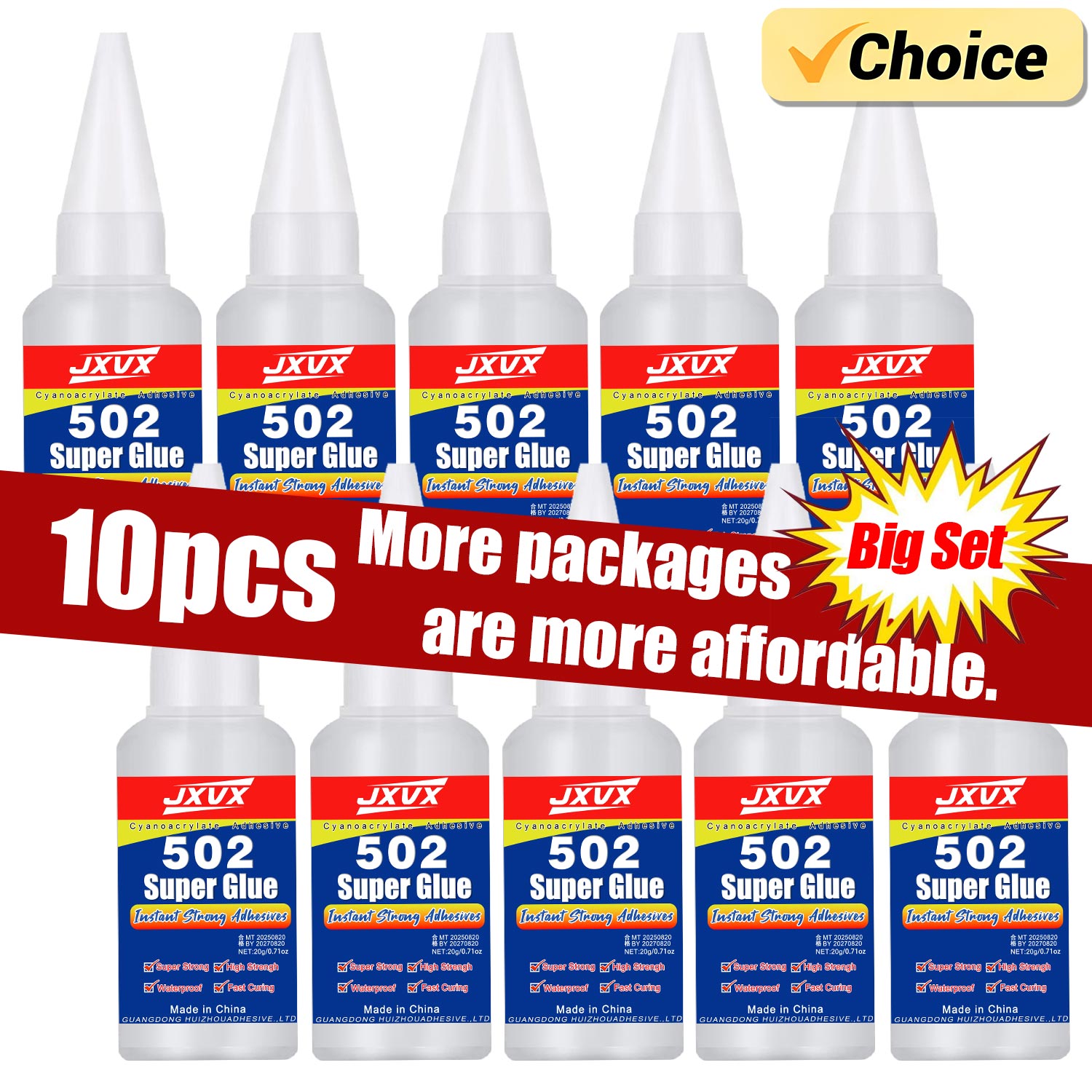5-10pcs 502 Super Glue Instant – Woodworking Quick Glue recenzja i cena