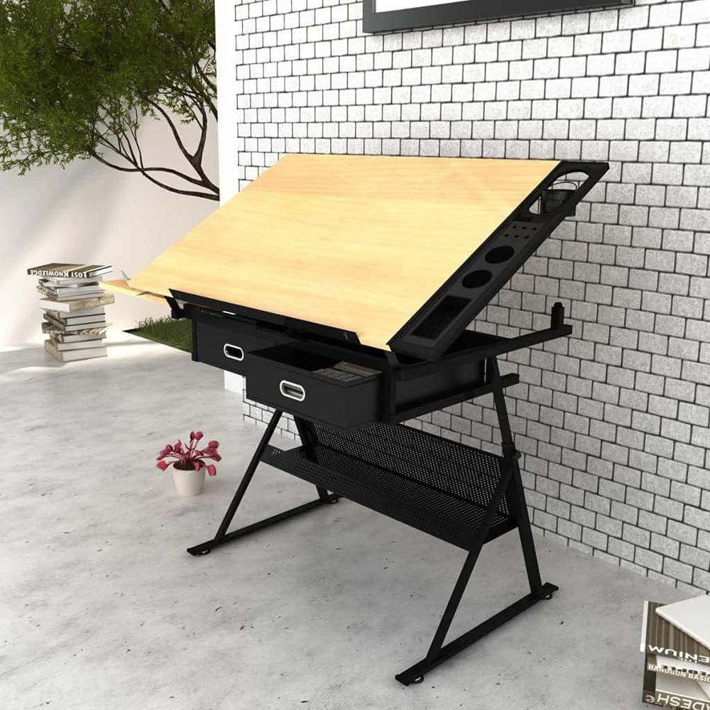 Adjustable Height Drafting Tab – Woodworking Work Table recenzja i cena